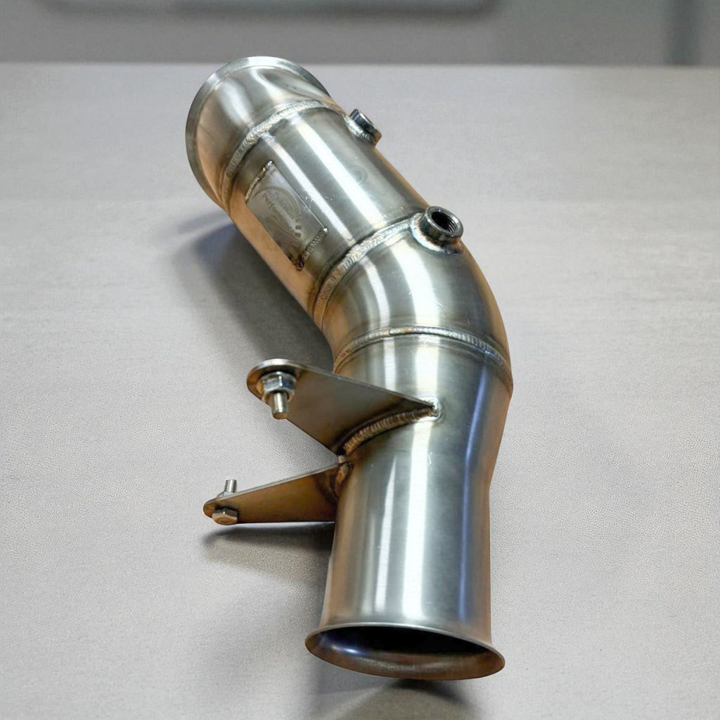 4 Inch N55 Racing Downpipe For BMW 335i, 435i, M2, M135i, M235i (EWG & PWG)
